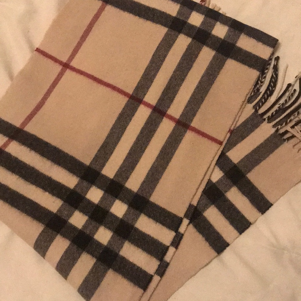 Burberry scarf!